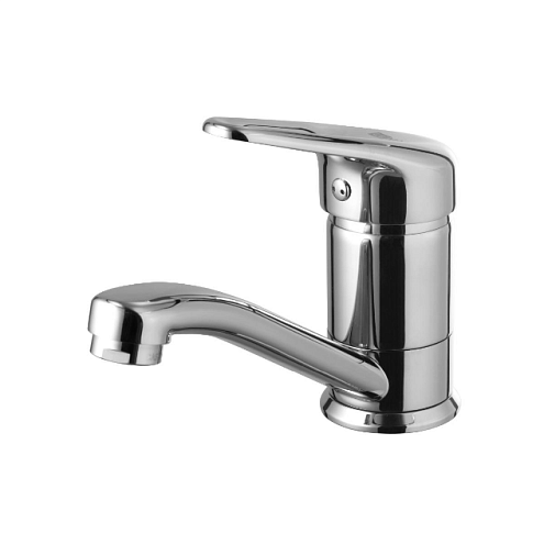 LM4107C &quot;Луна&quot; Смеситель для умывальника с поворотным изливом, хром: фотография 1