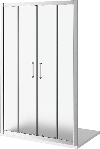 Душевое ограждение LATTE WTW-TD-150-G-WE: фотография 1