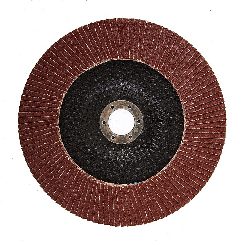 Круг лепестковый торцевой &quot;БАЗ&quot;, 125х22мм, P40: фотография 1