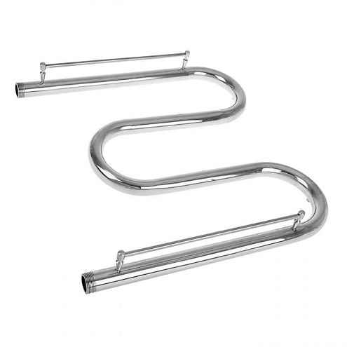 Полотенцесушитель Temark М-образный (М-1) 500х400 D32мм с полочками: фотография 1