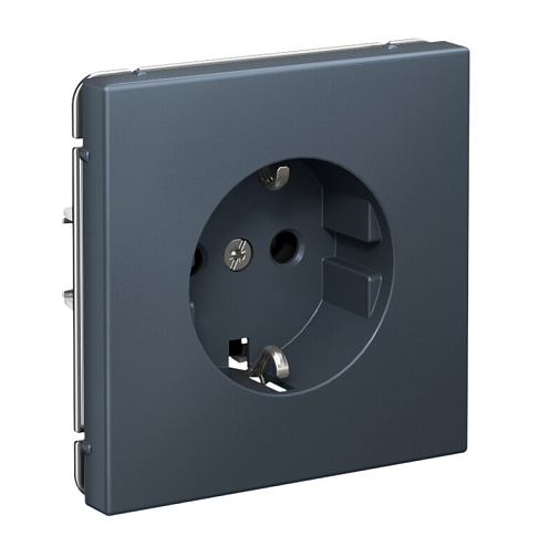 Розетка ArtGallery 16А с заземлением с быстрозажимными клеммами механизм грифель Systeme Electric GAL000743S: фотография 1