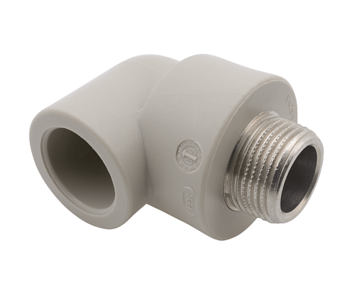 Угол с переходом на металл наружная резьба 25x1/2&quot; FV-plast: фотография 1