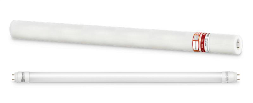 Лампа светодиодная LED-T8-М-PRO 10Вт линейная матовая 230В G13 6500К 1000Лм 600мм неповоротная IN HOME 4690612030906: фотография 1