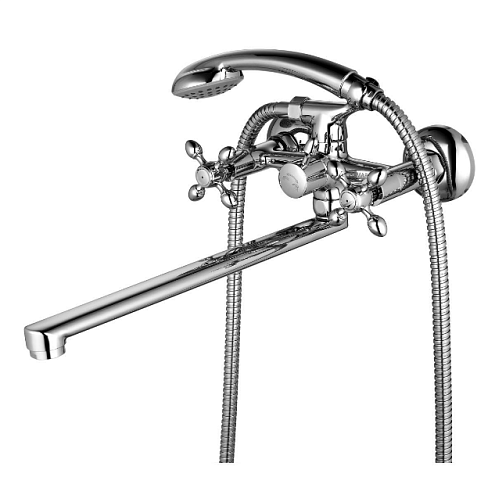 Смеситель Lemark &quot;Виста&quot; LM7651C универсальный с плоским поворотным изливом 300мм хром: фотография 1