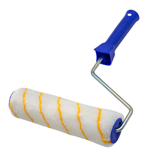 Валик &quot;Гирпаинт&quot;, полиакрил, бюгель 8мм, ворс 12мм, 48х240мм, для всех типов ЛКМ, РемоКолор: фотография 1