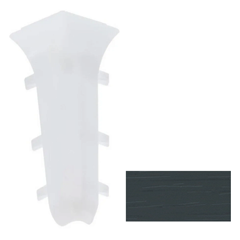 LL 022 Внутреннний угол  67мм Антрацит : фотография 1