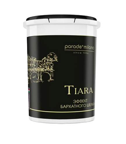 Декоративное покрытие с эффектом бархатного шелка  PARADE Tiara 0,9л: фотография 1