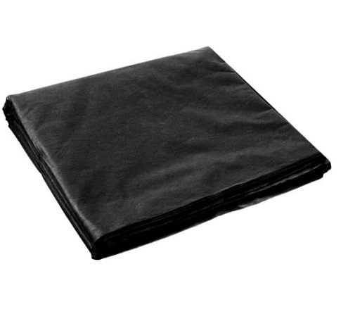 Укрывной материал &quot;Мульча&quot; черная, плотность 60 г/м², 10х1,6м: фотография 1