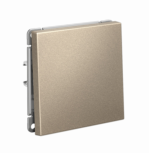 Переключатель перекрестный ArtGallery (сх.7) 10AX шампань Systeme Electric GAL000571: фотография 1