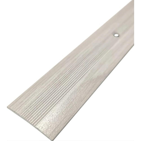 Порог-стык 38мм 1.8м, ясень серый: фотография 1