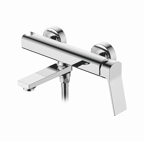 Смеситель для ванны Ledeme L3185 хром: фотография 1