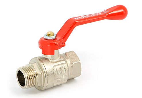 Кран шаровой 1/2&quot; рычаг ВН Uni-Fitt: фотография 1