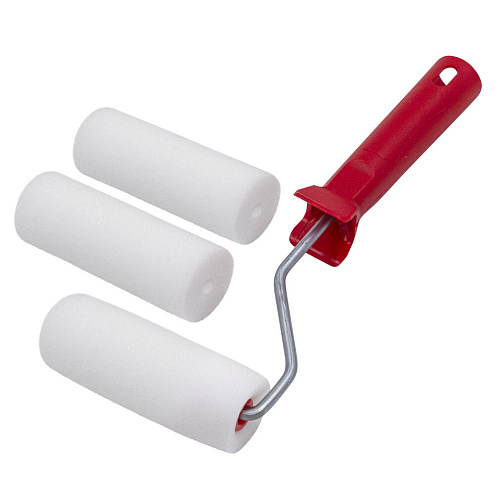 Набор РемоКолор &quot;Поролон&quot;, мини-валик 100мм + 2 шубки: фотография 1