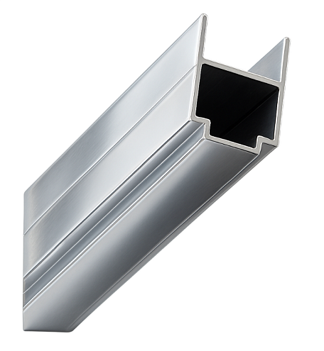 Профиль доборный душевого ограждения Lea/Iris SANTREK AQUA 1850мм цвет хром: фотография 1