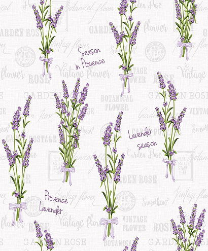 263-07 Обои Саратовские 10х0,53м С32Ф Лаванда : фотография 1