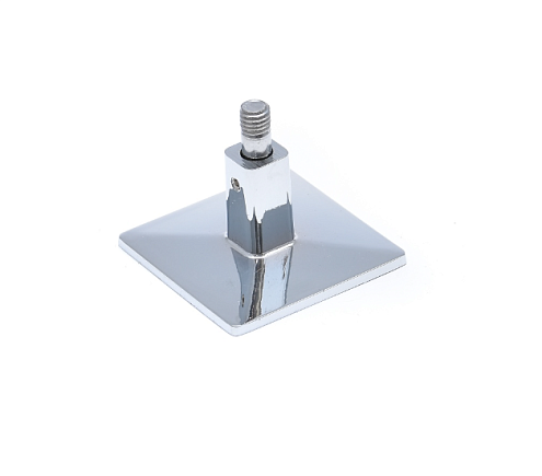 Держатель квадратный для полотнцесушителя, без кольца, скрытое крепление: фотография 1