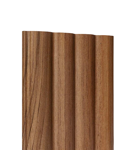 Стеновая панель ACUPAN  WOLKEN (Облака) MDF ECO 122.504.92 Орех светлый 2760х122х12мм : фотография 1