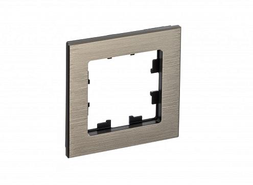 Рамка 1-местная AtlasDesign Nature металл латунь Systeme Electric ATN312201: фотография 1