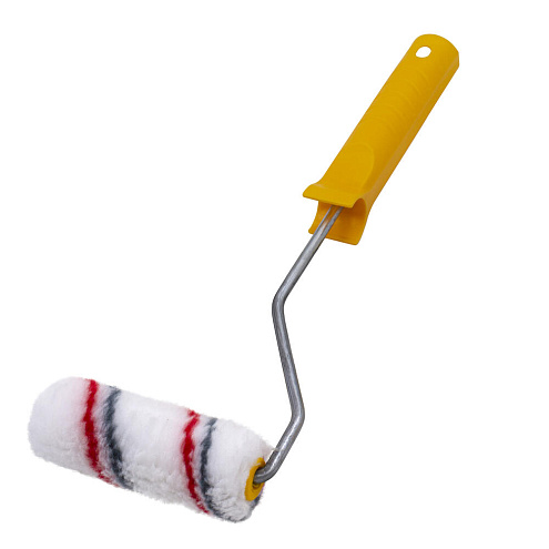 Мини-валик &quot;Мультиколор&quot;, бюгель 6мм, ворс 12мм, 15х100мм, РемоКолор: фотография 1