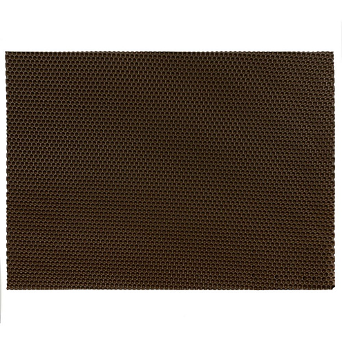 Универсальный коврик ЭВА Соты 67х82 коричневый : фотография 1