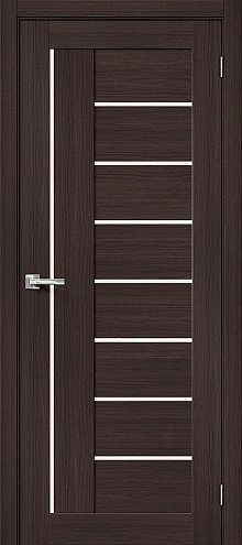 Дверь Браво 29 Wenge Melinga стекло Magic Fog 2000х700: фотография 1