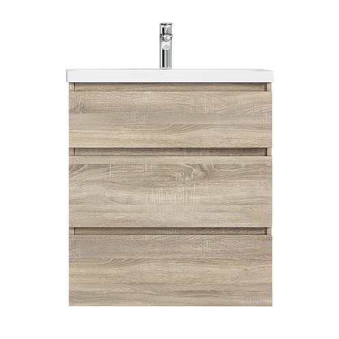 Тумба под раковину 75 AM.PM Gem S M91FSX0752OF напольная под дерево светлый дуб: фотография 1