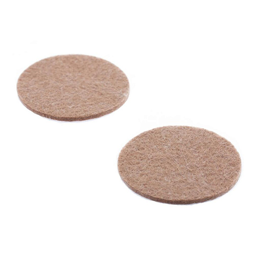 Пункт фетровый самоклеящийся d55мм светло-коричневый, 2шт  "Element": фотография 1