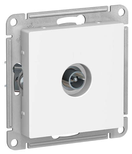 Розетка телевизионная AtlasDesign коннектор механизм лотос Systeme Electric ATN001393: фотография 1