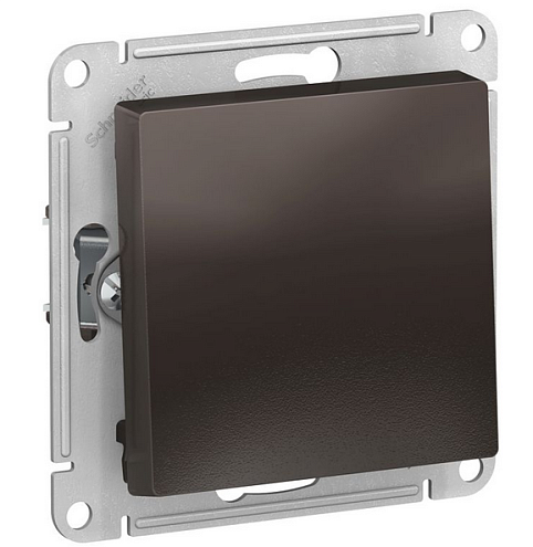 Механизм кнопки нажимной ATLAS DESIGN (сх.1) 10АХ мокко SchE ATN000615: фотография 1