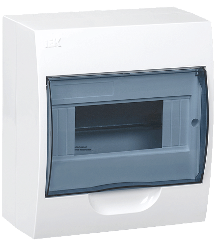 Корпус пластиковый KREPTA 3 ЩРН-П-8 IP41 белый IEK MKP12-N-08-40-20: фотография 1