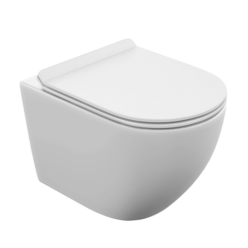 Подвесной унитаз BRASKO Vortex DPL EO slim: фотография 1