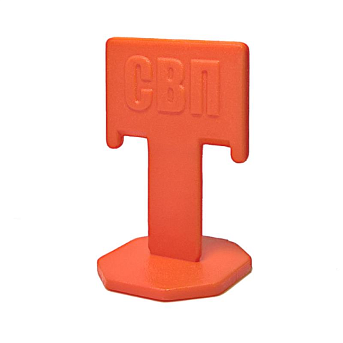 Зажим СВП межплиточный шов 1,4мм, для плитки 6-12мм, &quot;флажок&quot;, 100шт, РемоКолор: фотография 1