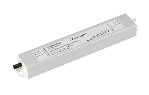 Блок питания ARPV-24030-B 24В 1.3А 30Вт IP67, металл, 3 года Arlight 020004: фотография 1