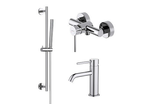 Комплект для ванны 3в1 Aquatek AQ1331CR Европа AQ1310CR+AQ1360CR+AQ2012CR: фотография 1