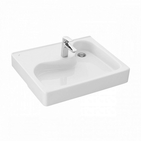 Раковина Santek Клио 60х51 с кронштейнами 1WH501770: фотография 1