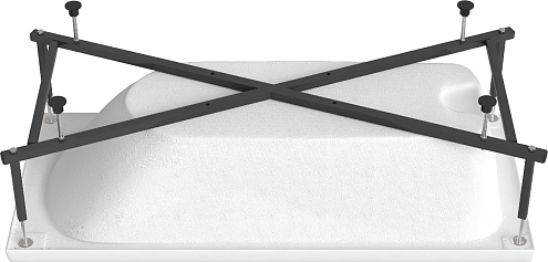 Универсальный каркас для прямоугольных ванн 160х70-75: фотография 1