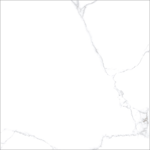 Керамогранит 60х60 Romantic белый полированный GT60607603PR : фотография 1