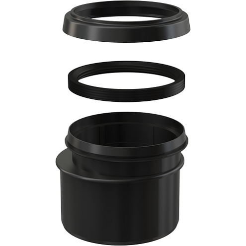 Соединитель комплект для 90/110 Alcaplast M907: фотография 1