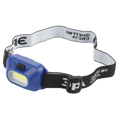 Фонарь налобный светодиодный GB-707 "Атлант" батареечный 3 режима 5Вт COB 3хААА ЭРА Б0052749: фотография 1