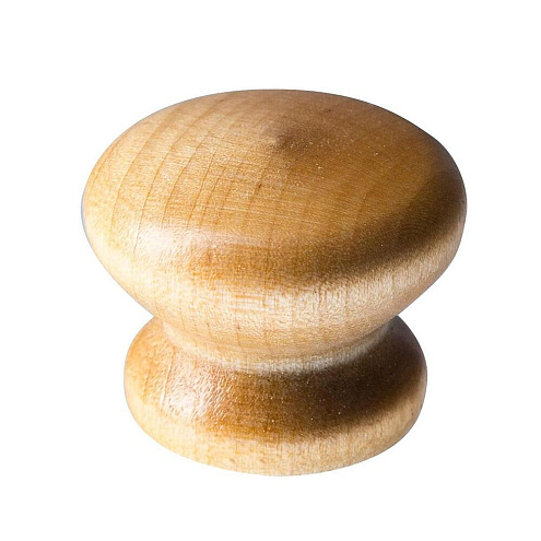 Ручка букововая лакированная модель 3 светлая матововая, 2шт &quot;Element&quot;: фотография 1