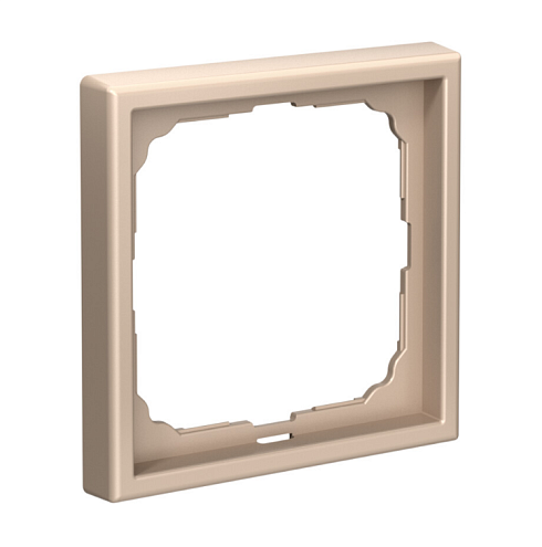 Рамка 1-местная ArtGallery песочный Systeme Electric GAL001201: фотография 1