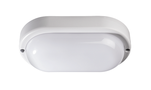 Светильник светодиодный "Банник" PBH-PC2-OA 8Вт 4000К IP65 для ЖКХ пылевлагозащита овальный белый JazzWay 1035653: фотография 1