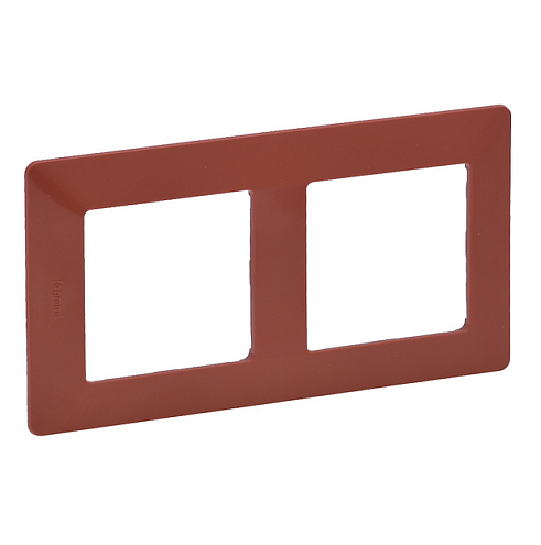 Рамка 2-м Valena Life универсальная терракота Leg 754072: фотография 1