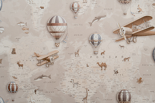 11119-01 Обои "Артекс" 10х1,06м компакт винил на флизе Атлас : фотография 1