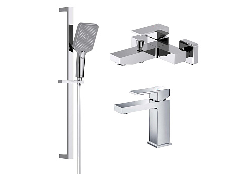 Комплект для ванны Aquatek Либра AQ1630CR 3в1 AQ1610CR+AQ1640CR+AQ2019CR: фотография 1