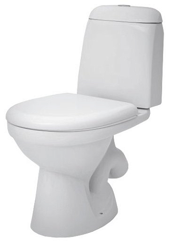 Унитаз напольный Jika Vega 2451.4.000.242.1 косой выпуск: фотография 1