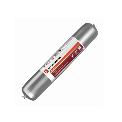 Герметик ТехноНИКОЛЬ ПУ серый 600мл: фотография 1