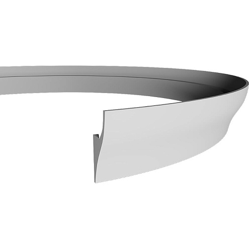 Карниз 1.50.229flex для скрытого освещения размеры 120х48х2000 мм: фотография 1