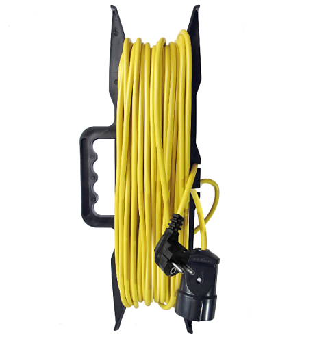 Удлинитель-шнур на рамке 1х10м с заземлением 10А IP20 2.2кВт Союз 481S-5301: фотография 1