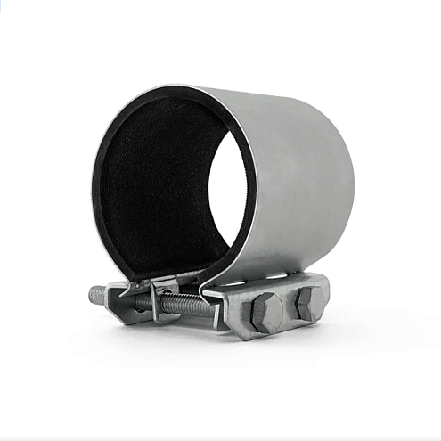 Хомут ремонтный оцинкованный КРАБ 114-121 (4") 150мм: фотография 1